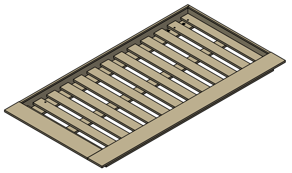 Boxspring Modern Rechts - BSMODERN RECHTS - B=850mm, L=2050mm, H=130mm